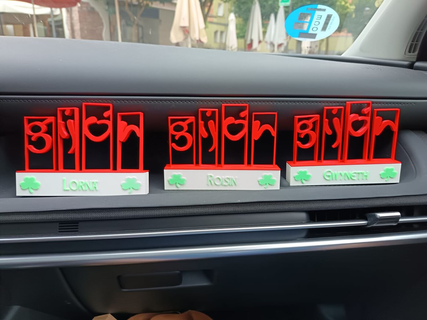 Placas personalizadas con nombre de ciudad